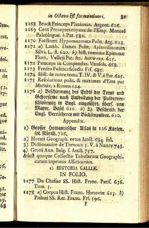 c) Historia Galliae.