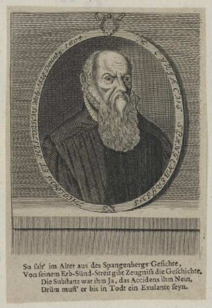 Bildnis des Cyriacus Spangenbergus