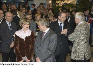 Barbara Ludwig, Staatsministerin für Wissenschaft und Kunst in Sachsen, und Ingolf Roßberg, Oberbürgermeister der Stadt Dresden