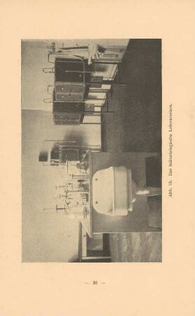 Das bakteriologische Laboratorium