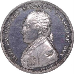 König Friedrich August I. - Besuch von Napoleon I. in Dresden