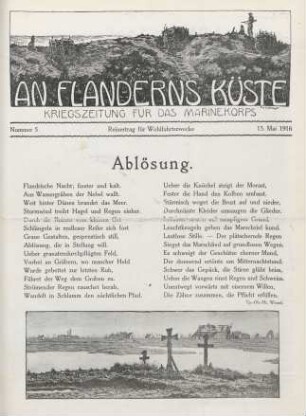 5.1916: An Flanderns Küste