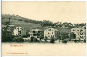 Niederwartha. Wohnhäuser
