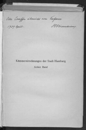 Bd. 8: Nachträge und Register zum ersten Bande