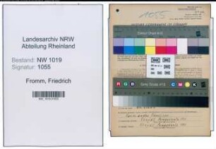 Entnazifizierung Friedrich Fromm , geb. 25.01.1903 (Fahrer)