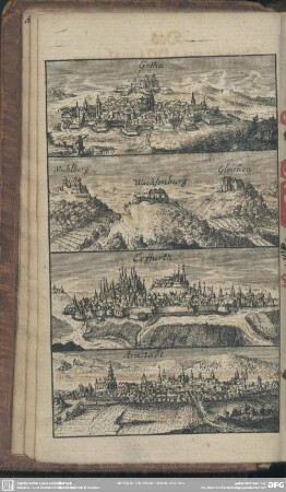 Gotha, Wachsenburg, Erffurth, Arnstadt