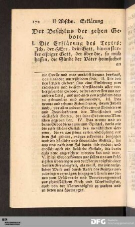 Der Beschlus der zehen Gebote.