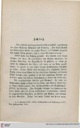Schluß