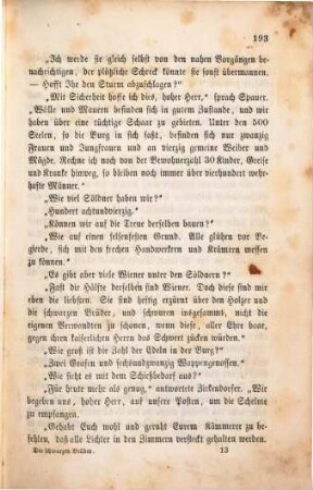 Die schwarzen Brüder : Historischer Roman von Theodor Scheibe. 2
