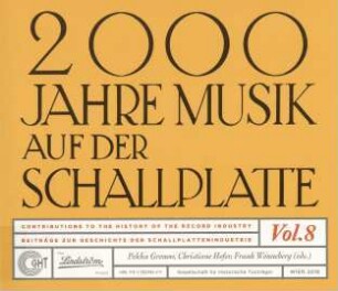 2000 JAhre Musik auf der Schallplatte