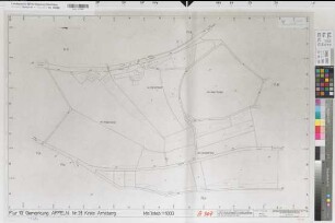 Affeln (Neuenrade), Altenaffeln (Neuenrade), Umlegung Affeln  Altenaffeln, Rahmenkarte Affeln Flur 10