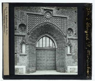 Stargard, Marienkirche : Portal