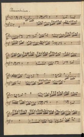 Inventionen; cemb; Es-Dur; BWV 776