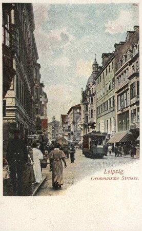 Leipzig: Grimmaische Strasse