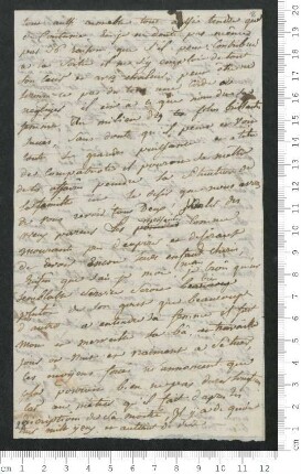 Brief von Victorine de Chamisso an Charles de Chamisso und Hippolyte de Chamisso