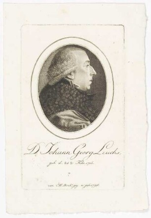 Bildnis des Johann Georg Leuchs