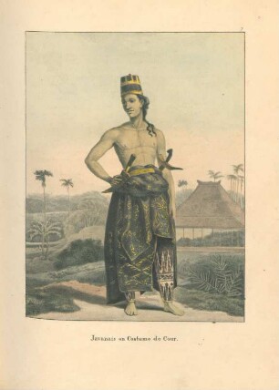 Javanais en costume de cour