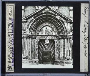 Vicenza, San Lorenzo : Hauptportal