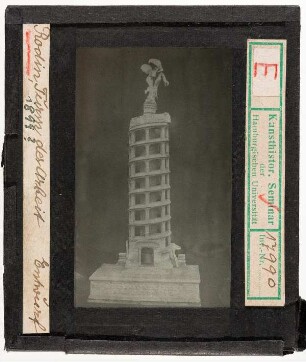François Auguste René Rodin: Turm der Arbeit, Entwurf