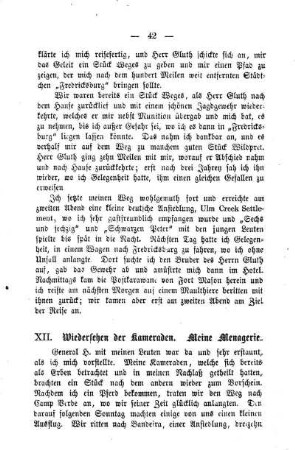 Wiedersehen der Kameraden. Meine Menagerie