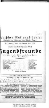 Jugendfreunde