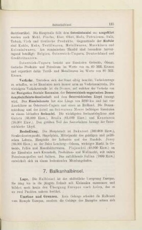 7. Balkanhalbinsel