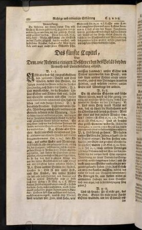 582-590, Das fuenfte Capitel