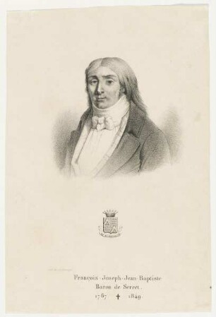 Bildnis des François-Joseph-Jean-Baptiste Baron de Serret