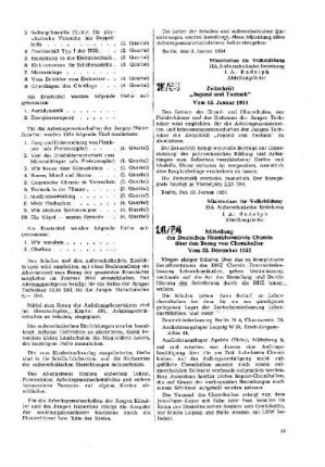 Zeitschrift "Jugend und Technik" : 19/54 vom 15. Januar 1954