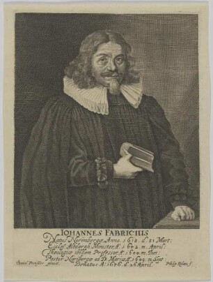 Bildnis des Iohannes Fabricius