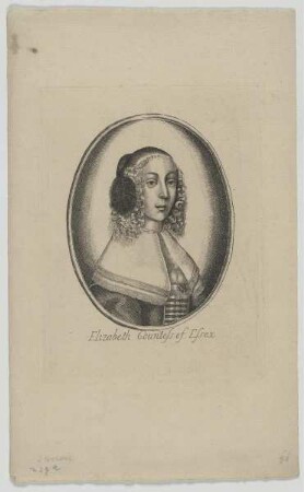 Bildnis der Elizabeth of Essex