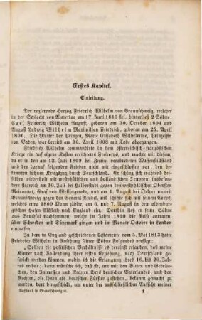 Der Aufstand in der Stadt Braunschweig am 6. und 7. September 1830 und der bevorstehende Anfall des Herzogthums Braunschweig an Hannover, [1]. [Hauptbd.]