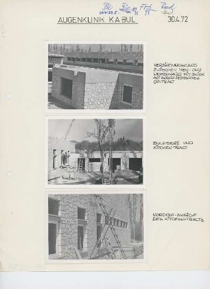 Augenklinik, Kabul, 1971-1973
