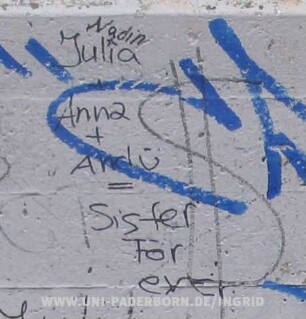 Nadin Julia + Anna Andi = Sister For ever