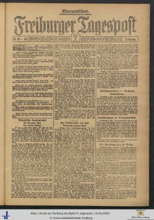 07.11.1919 (Morgenblatt)