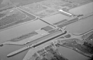 Gerstheim: Schleuse und Kraftwerk