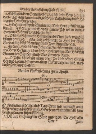 Von der Aufferstehung Jesu Christi.