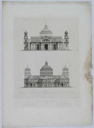 Architekturzeichungen nach Leonardo Da Vinci