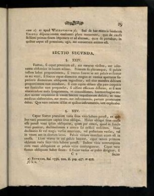 19-33, Sectio Secvnda.