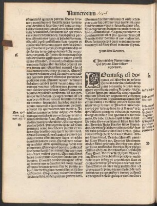 Incipit liber Numerorum: quem hebraei Vaiedabber appellant.