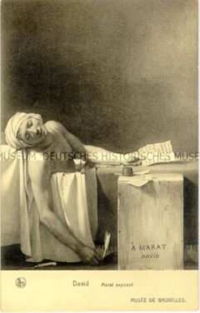 Die Ermordung des Jean-Paul Marat