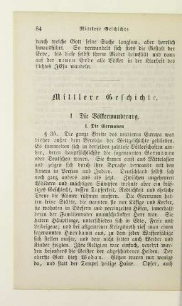 Mittlere Geschichte