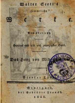 Das Herz von Mid Lothian : ein Roman, 4