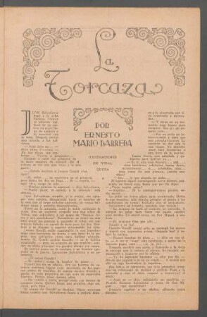 La torcaza : Ilustraciones de Vidal Quera