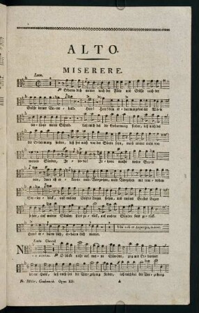 1-8, Alto. Miserere.