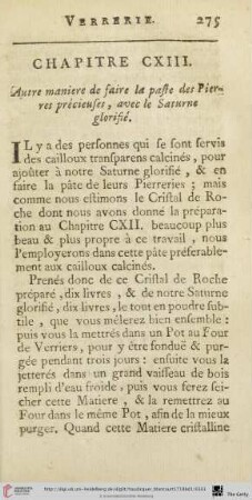 Chapitre CXIII