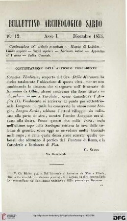 [Strade antiche della Sardegna nell'epoca cartaginese e romana, città, isole, porti e fiumi], [2]