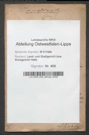 Sonstige: Hantelmann, Hermann Heinrich; Ehepartner: Hantelmann, Christina Margarethe, geb. Lumpe: