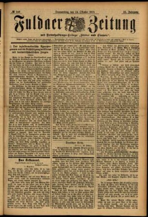 Ausgabe vom Donnerstag, den 24. Oktober 1895.