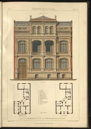 Blatt 22: Wohnhaus